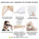Máquina de Depilador a Laser de IPL para Remoção Permanente dos Pelos Depilação Indolor para Rosto feminino Corpo