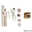 KIT Depiladora Caneta Aparadora De Sobrancelha Rosto Portátil Elétrico Recarregável NS02