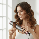 Modelador de cabelo automático sem fio com bateria recarregável de cerâmica embutida Alex